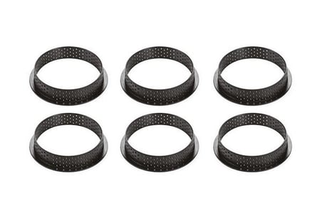 Silikomart Kit Tarte Ring Round 80 mm Kek Kalıbı
