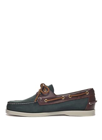 Sebago Deri Lacivert - Kahve Erkek Günlük Ayakkabı SEBAGO PORTLAND SPINNAKER NBK FGL
