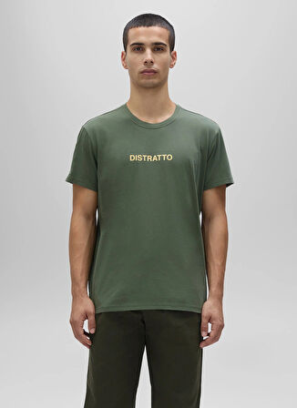 Aspesi Bisiklet Yaka Yeşil Erkek T-Shirt A AY82 A335