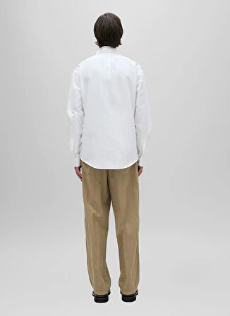 Aspesi Regular Fit Gömlek Yaka Beyaz Erkek Gömlek A CE13 B032