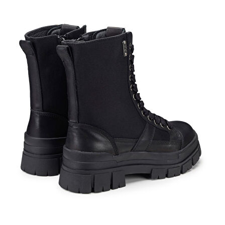 Kadın Bot OXW202601 OXS KYLA 2026 MID W LEATHER/NYLON Black