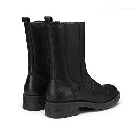 Kadın Çizme OXW002900 OXS FRANK 0029 MID W LEATHER Black