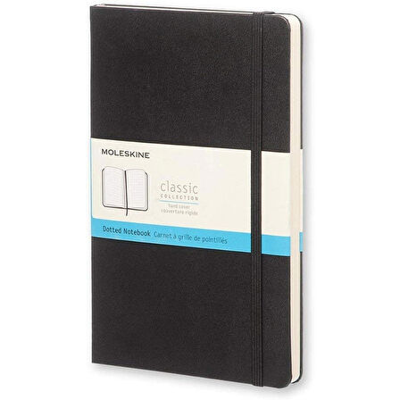 Moleskine Klasik 13x21 Siyah Sert Kapak Noktalı Defter 2703