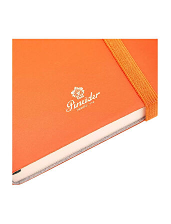 Pineider Defter Classic 11x16 cm Turuncu CNBL001S039