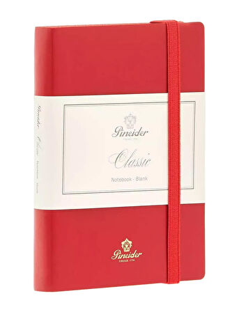 Pineider Defter Classic 11x16 cm Kırmızı CNBL001S601