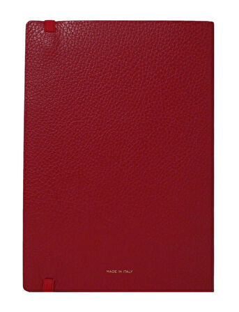 Pineider Defter Pop 14,5x21 cm Fire Kırmızı Gold CNLL002M601