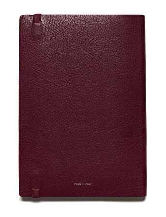 Pineider Defter Pop 14,5x21 cm Bordeaux Gold CNLL002M052