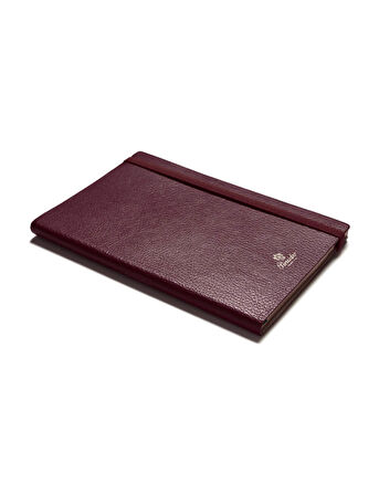 Pineider Defter Pop 14,5x21 cm Bordeaux Gold CNLL002M052