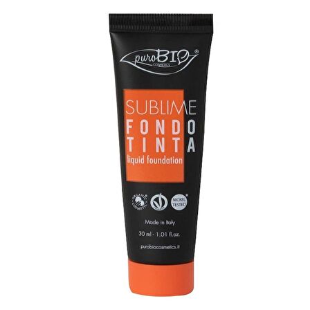 PuroBio Sublime 08 Fondatinta Likit Fondöten 30 ml