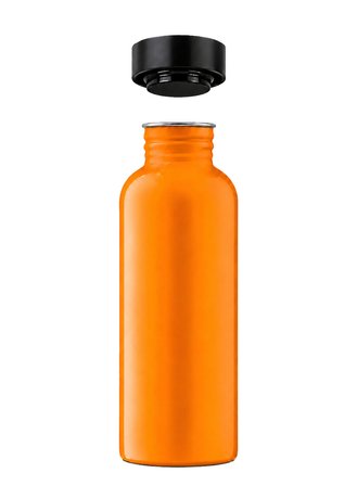 Mamawata Orange Paslanmaz Çelik Matara 500 ml Ultra Hafif Sızdırmaz Suluk