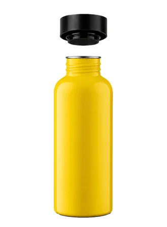 Mamawata Yellow Paslanmaz Çelik Matara 500 ml Ultra Hafif Sızdırmaz Suluk
