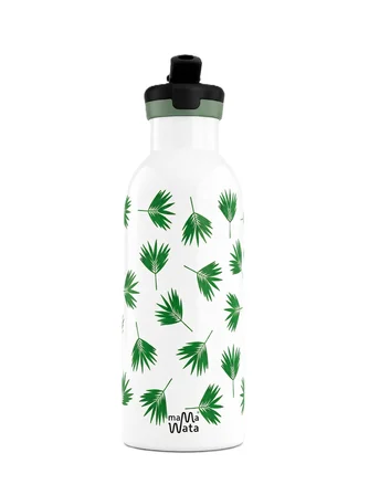 Mamawata Palm Pipetli Çocuk Termos Matara 470 ml Paslanmaz Çelik Sızdırmaz Yalıtımlı Suluk