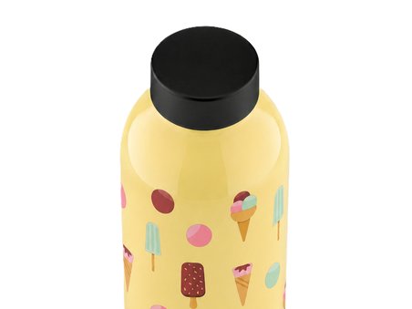 Mamawata Ice Cream Paslanmaz Çelik Termos Matara 470 ml Sızdırmaz Yalıtımlı Suluk
