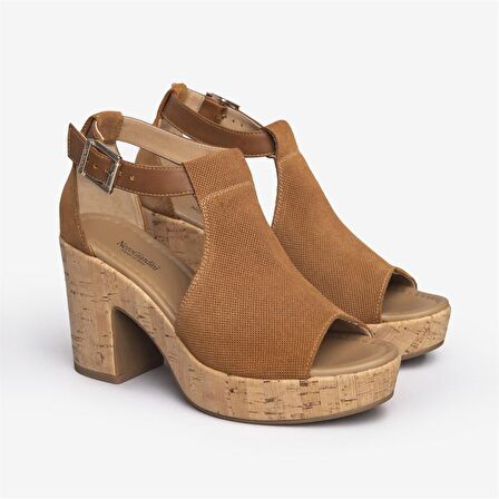 Kadın Sneaker E115820D NeroGiardini VELOUR TABACCO