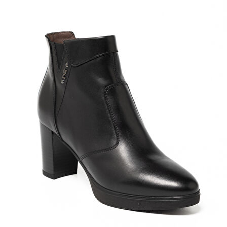 Nero Giardini  Kadın Bot I513800D 100 NeroGiardini GUANTO NERO PU.LESINA L16720 Nero