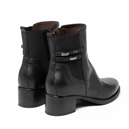 Nero Giardini  Kadın Bot I513840D 100 NeroGiardini GUANTO NERO ELASTICO NERO TR BRESCIA 894 Nero