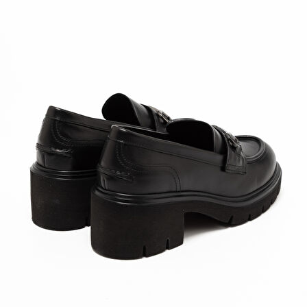 Nero Giardini  Kadın Oxford ( Klasik) I513980D 100 NeroGiardini GUANTO NERO EVA URBANA Nero 12 +