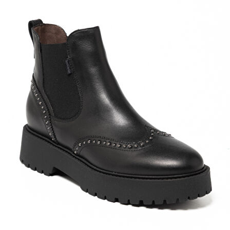 Nero Giardini  Kadın Bot I514002D 100 NeroGiardini GUANTO NERO TR TAVERNA 7724 LIGH Nero