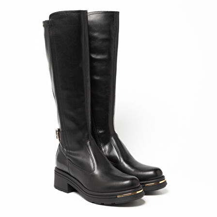 Nero Giardini  Kadın Bot I514866D NeroGiardini GUANTO NERO T.NAPPA GIO NERO 16  TR COLONIA 8434 LIGH