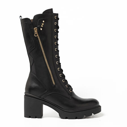 Nero Giardini  Kadın Bot I514882D  NeroGiardini GUANTO NERO TR CARPEGNA 7768 NER