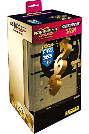 Adrenalyn Fifa 365 - 2024 Trading Card Tin Box - Metal Kutulu Futbolcu Kartları
