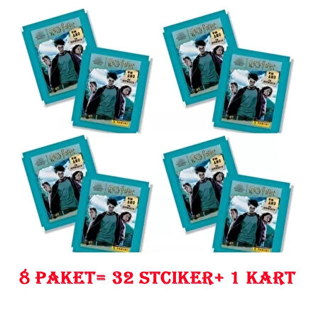 Panini Harry Potter A Year At Hogwarts Sticker - 8 Paket Sticker Seti