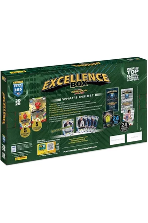 FIFA 365 ADRENALYN TRADING CARDS EXCELLENCE BOX -Özel Seri-Sınırlı Üretim- Full İçerik