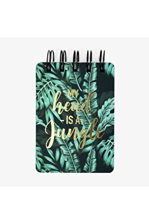 Defter-lg Mini Spiral Defter 220 Syf 80gr Jungle