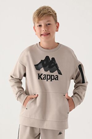 Kappa Erkek Çocuk Kum Sweatshirt