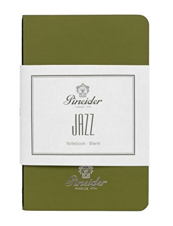 Pineider Defter Jazz 14,5x21 cm Verde CQR10QUL01R060