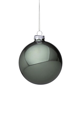 Parlak Yeşil Yılbaşı Topu 10 cm