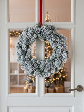 Innsbruck Yılbaşı Kapı Çelengi 45cm