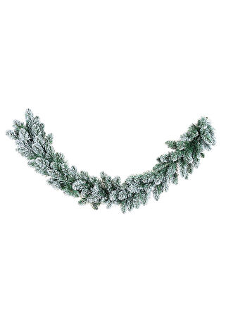 Yılbaşı Çelengi Karlı 120cm