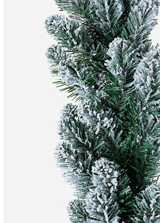 Yılbaşı Çelengi Karlı 120cm