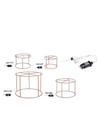 Silindir Micro 4Lü Led Aydınlatma