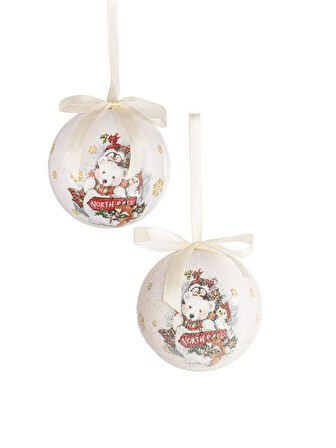 Maeve Yılbaşı Ağaç Süsü 14 Adet 7,5cm