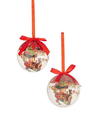 Qınlee Yılbaşı Ağaç Süsü 14 Adet 7,5cm