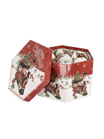 Qınlee Yılbaşı Ağaç Süsü 14 Adet 7,5cm