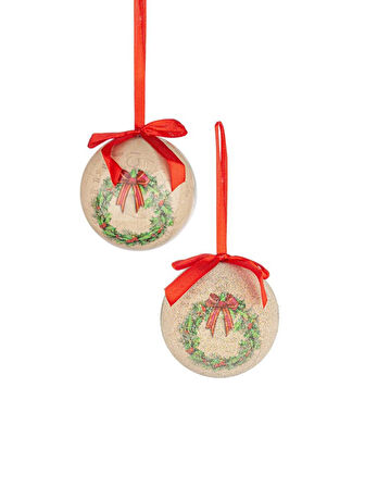 Annabelle Yılbaşı Ağaç Süsü 6 Adet 7,5cm