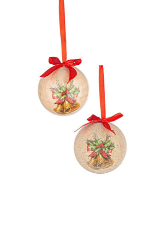 Annabelle Yılbaşı Ağaç Süsü 6 Adet 7,5cm