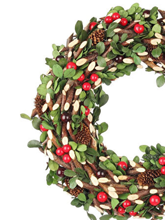 Eloise Yılbaşı Kapı Çelengi 32,5cm