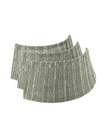 Lumy Yeşil Yılbaşı Ağaç Altı Eteği Metal 52-67*25cm