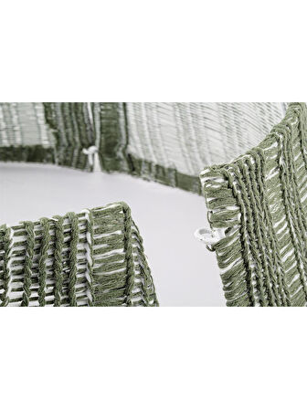 Lumy Yeşil Yılbaşı Ağaç Altı Eteği Metal 52-67*25cm