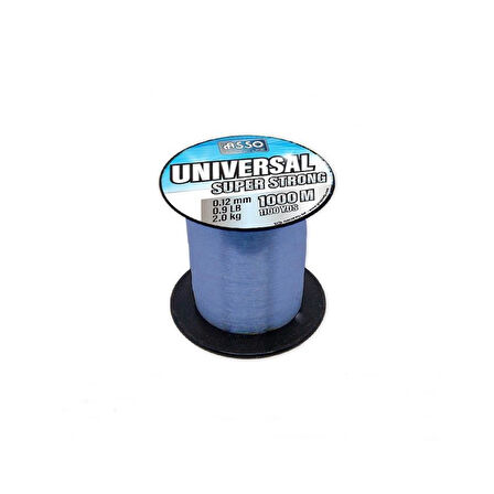 Asso Universal Süper Strong Monofilament Misina Mavi 1000 mt 0,30 mm