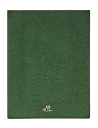 Pineider Defter Milano 19x25 cm Yeşil Gold CNL1S099108374