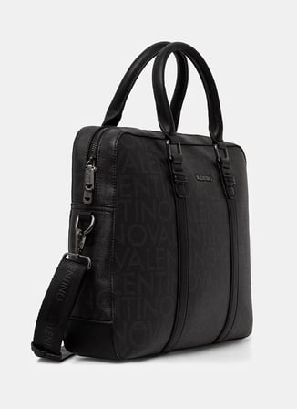 Valentino Siyah Erkek Laptop Çantası KING RE