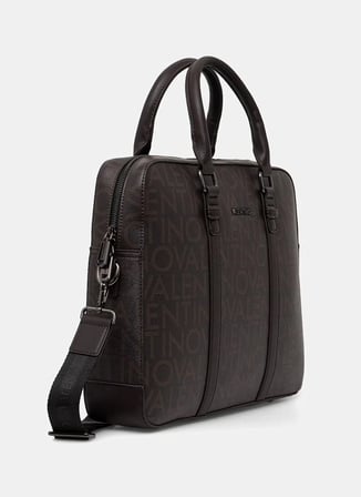 Valentino Kahverengi Erkek Laptop Çantası KING RE