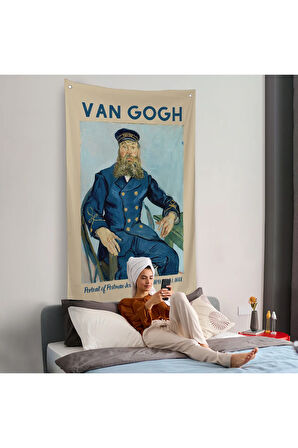 Vincent van Gogh – Postacı Joseph Roulin’in Portresi Duvar Örtüsü-8051