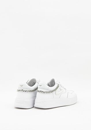 Guardiani New Era 0156 Kadın -Beyaz Deri Sneaker