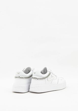 Guardiani New Era 0156 Kadın -Beyaz Deri Sneaker